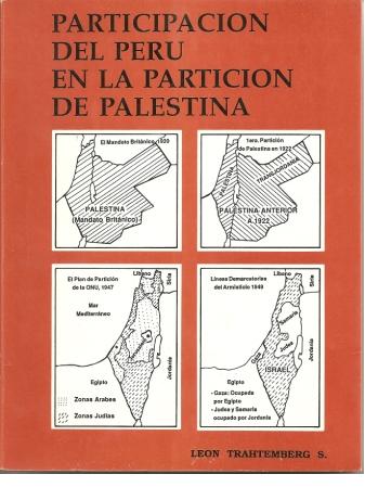 La participación del Perú en la partición de Palestina